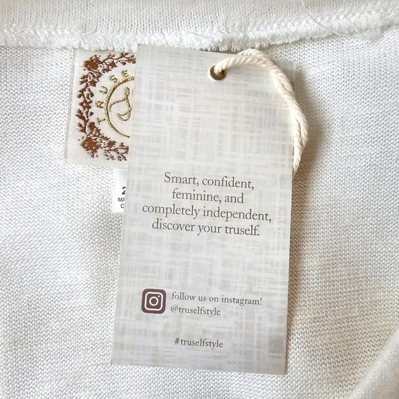 Christmas Sweater, Light-weight, "Joy to the World" with Trees Graphic, … - Picture 7 of 11